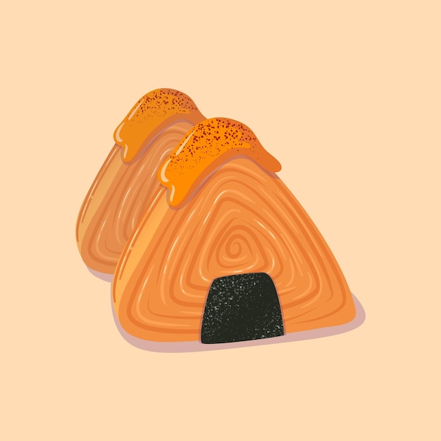 El kronigiri es una combinación del tradicional onigiri japonés y el croissant francés.