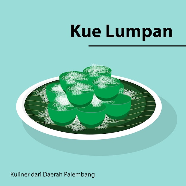 Vector kue lumpan