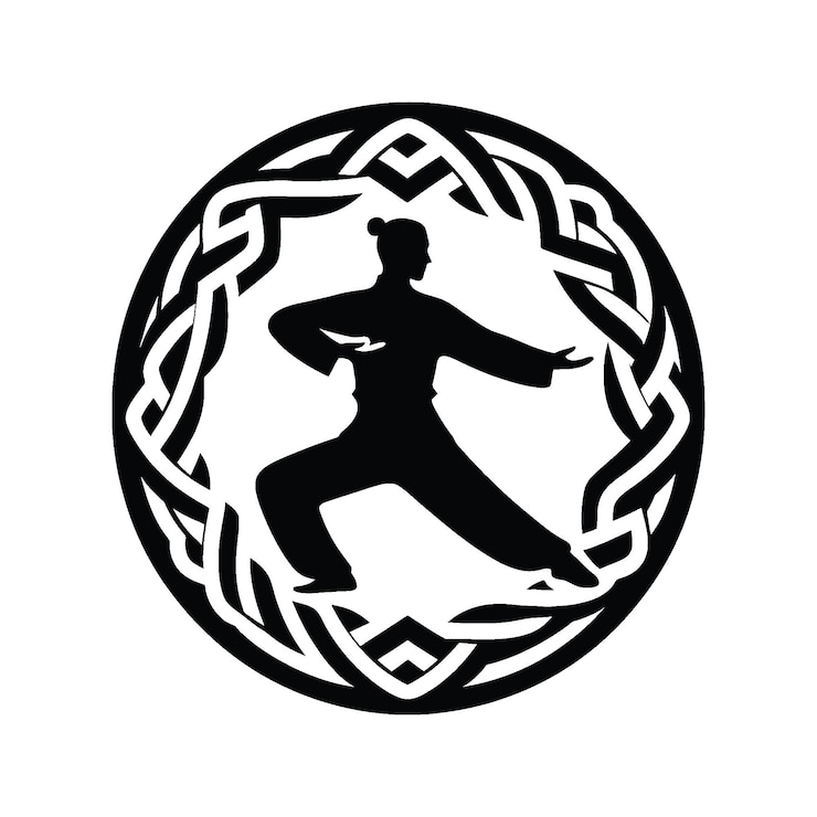 Vector kung fu y tai chi