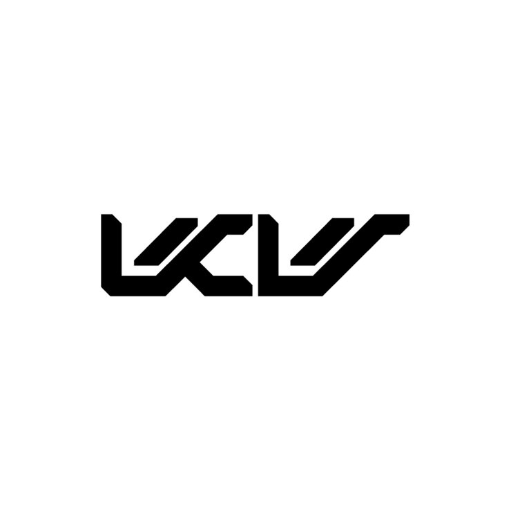 Vector kv monograma diseño del logotipo letra texto nombre símbolo monocromo logotipo carácter alfabeto logotipo simple
