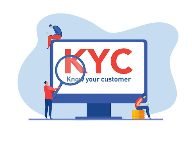 KYC o conozca a su cliente con negocio verificando la identidad