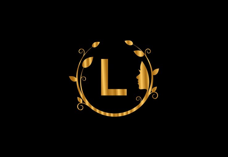 Vector l mujeres posteriores hermosa ilustración conceptual del logotipo vectorial