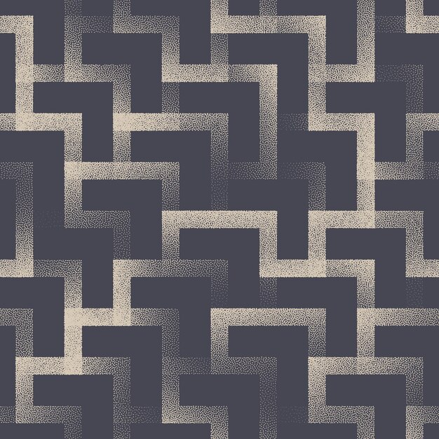 Laberinto Estructura Vector Lineal Patrones Sin Fisuras Arte Geométrico Fondo Abstracto Inclinación Zigzag Pasado De Moda Clásico Sin Fin Papel Pintado Papel De Envoltura Continuo Desvanecido Sutil Textura Granulada Aseada