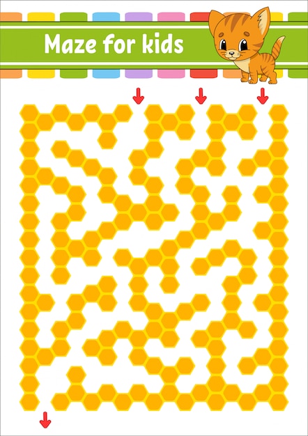 Laberinto. juego para niños.