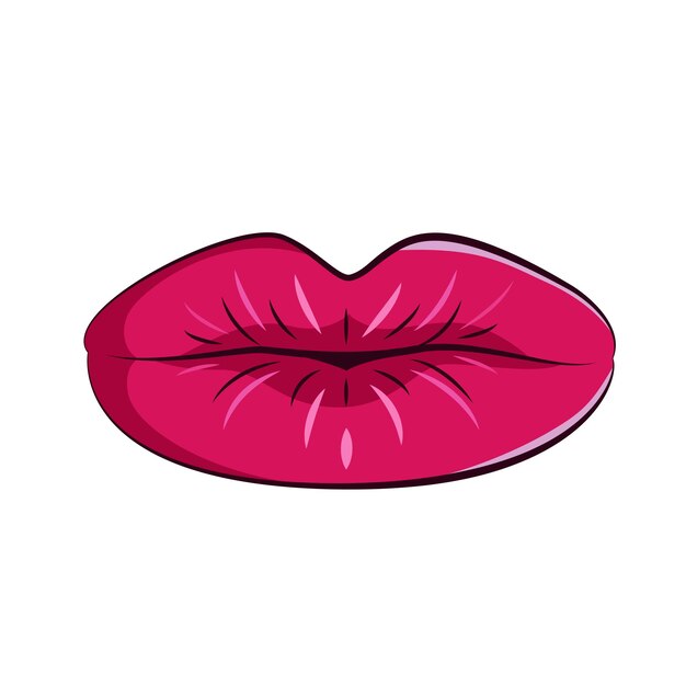 Labios brillantes