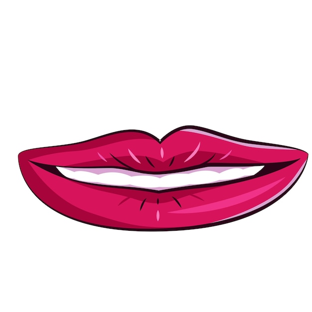 Labios brillantes