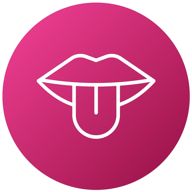labios rosados con un fondo rosado
