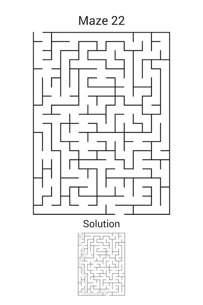 Labyrinth puzzle labyrinth juego banner resolver el misterio con la solución