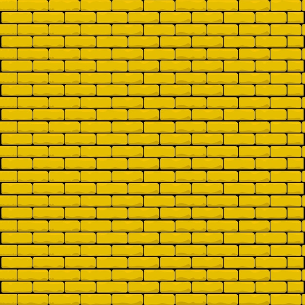 Ladrillo amarillo con hermoso diseño