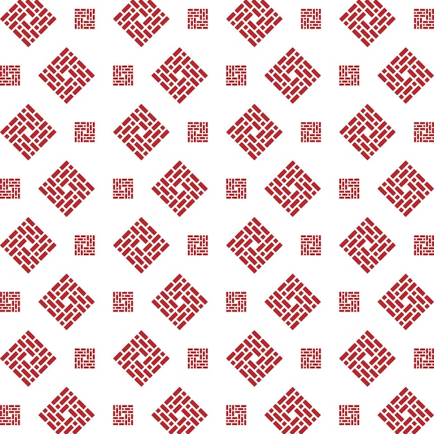Ladrillo muy de moda multicolor patrón repetitivo ilustración vectorial diseño de fondo