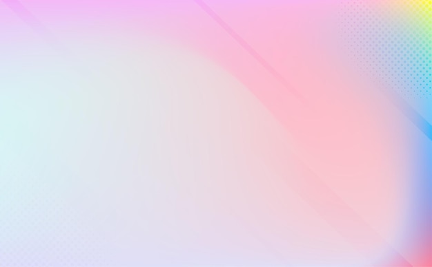 Lámina holográfica Degradado de arco iris pastel Fondo de colores pastel suaves abstractos