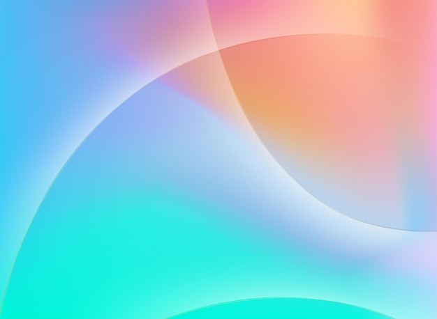 Lámina holográfica Gradiente de arco iris pastel Telón de fondo abstracto de colores pastel suaves