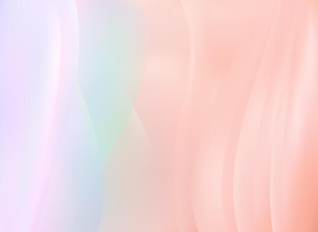 Lámina holográfica Gradiente de arco iris pastel Telón de fondo abstracto de colores pastel suaves