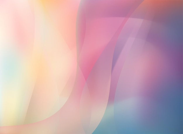 Lámina holográfica Gradiente de arco iris pastel Telón de fondo abstracto de colores pastel suaves