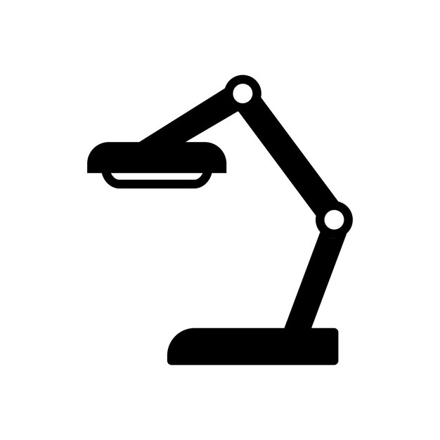 lámpara de estudio icono vector plantilla logotipo colección de moda diseño plano