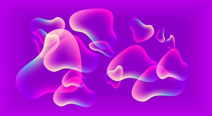Vector lámpara de lava moderna establece fondo