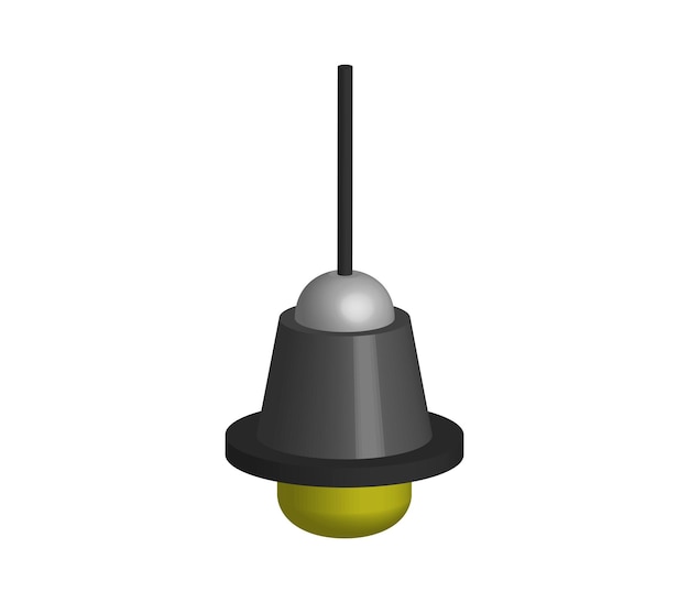 Lámpara de techo tridimensional