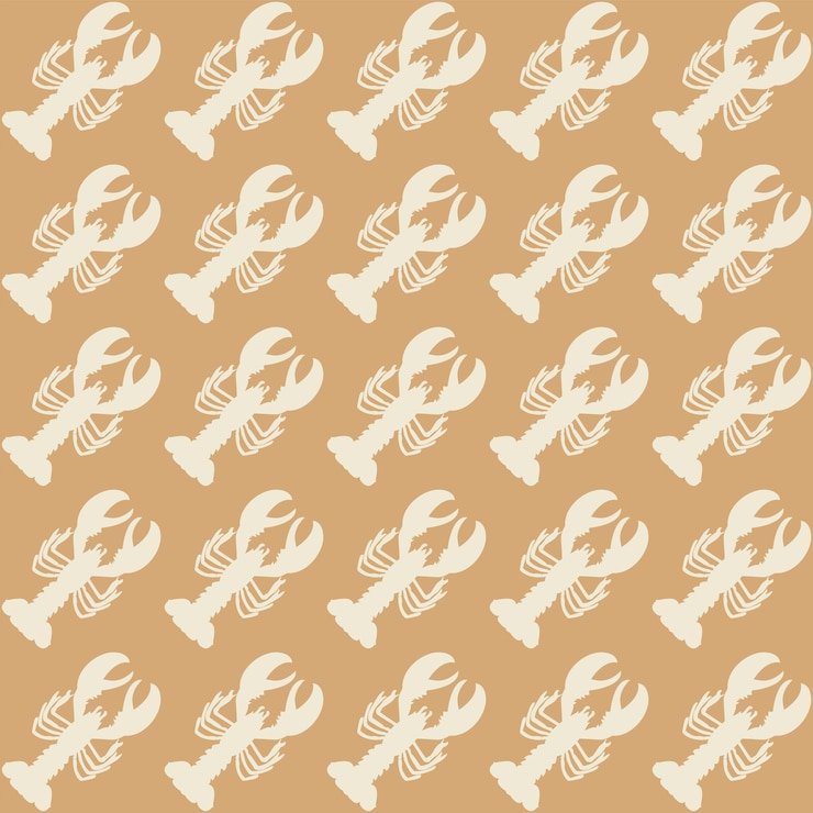 Vector langostas retro abstractas línea diagonal mínimo patrón vectorial sin costuras colores de moda de moda