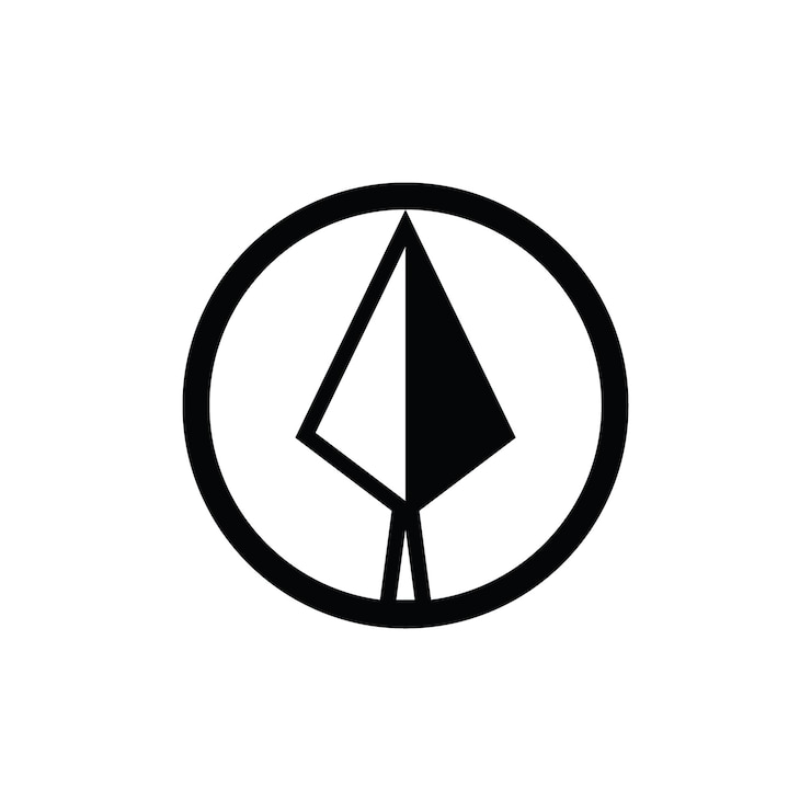 Vector lanza de punta de flecha nativa rústica retro vintage para diseño de logotipo arrow hunting hipster