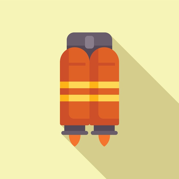 Lanzamiento de jetpack con combustible de fuego para deportes extremos