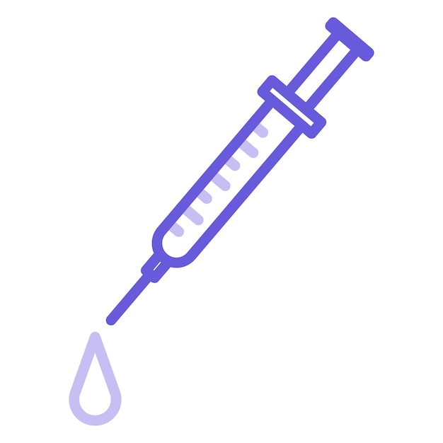 un lápiz de colores con una gota de sangre
