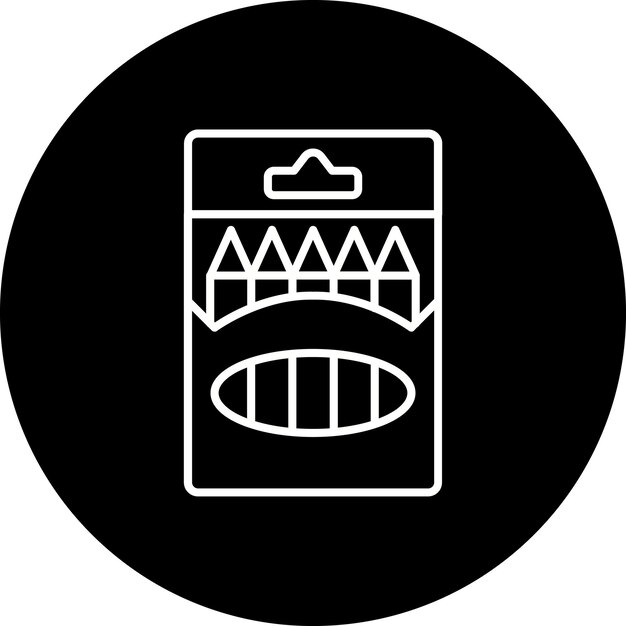 Lápiz de colores Icono