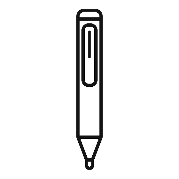 Lápiz digital para tableta Lápiz de dibujo en el icono de la pantalla
