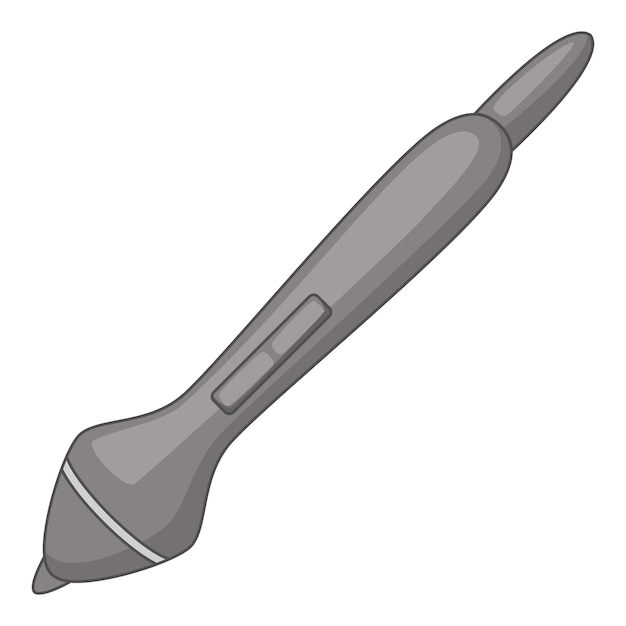Lápiz óptico inalámbrico para icono de tableta Ilustración de dibujos animados de lápiz óptico inalámbrico para icono de vector de tableta para web