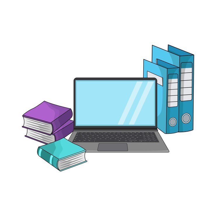 Vector laptop