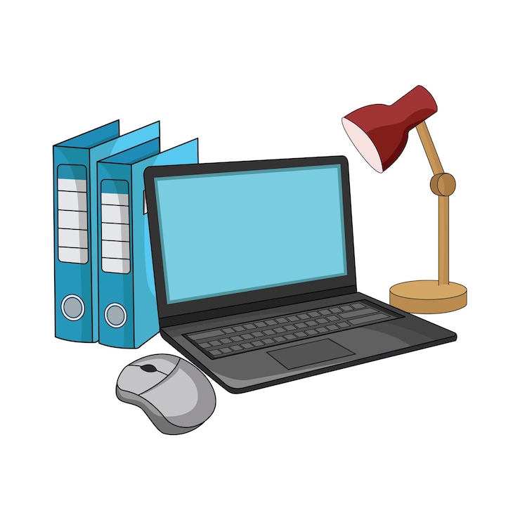 Vector laptop