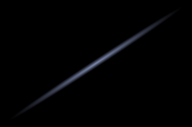 una larga línea se muestra en la oscuridad