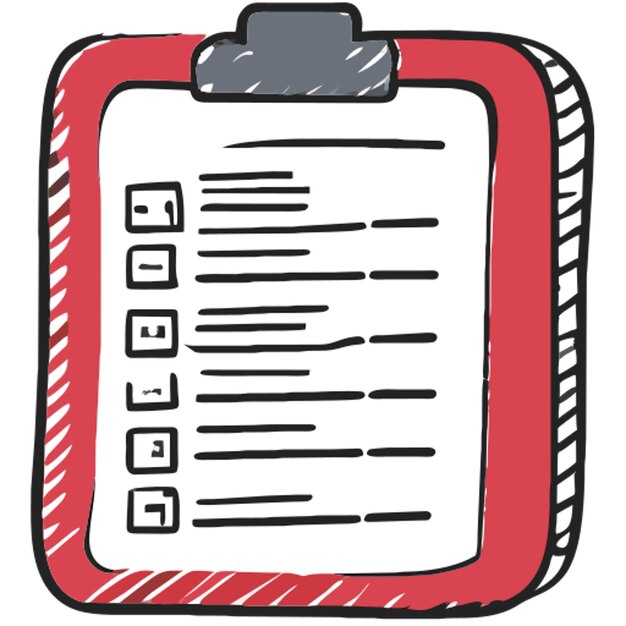 larga lista de clientes potenciales con icono kpis rellenado desigual