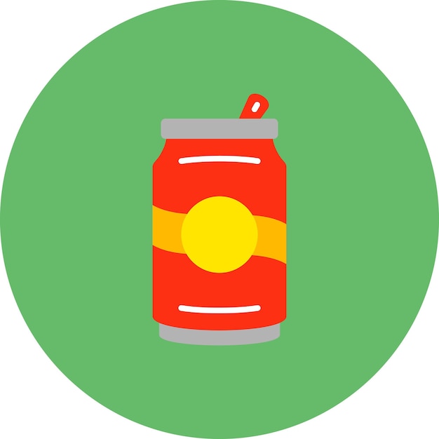 una lata roja y amarilla con una tapa roja que dice que no se fuma