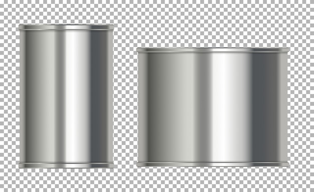 Latas de aluminio sin etiqueta