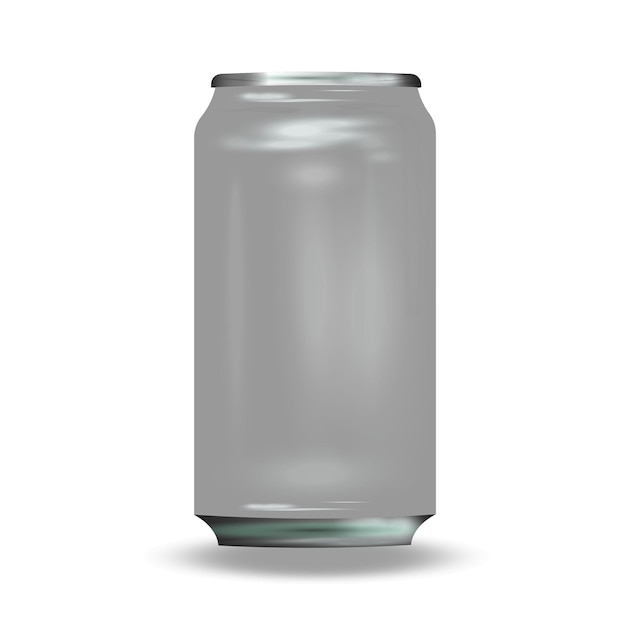 Latas de aluminio de jugo de cereza de uva de manzana Diseño de vectores de publicidad de bebidas de frutas