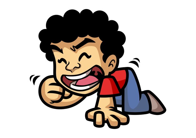 Laugh Mascot Design