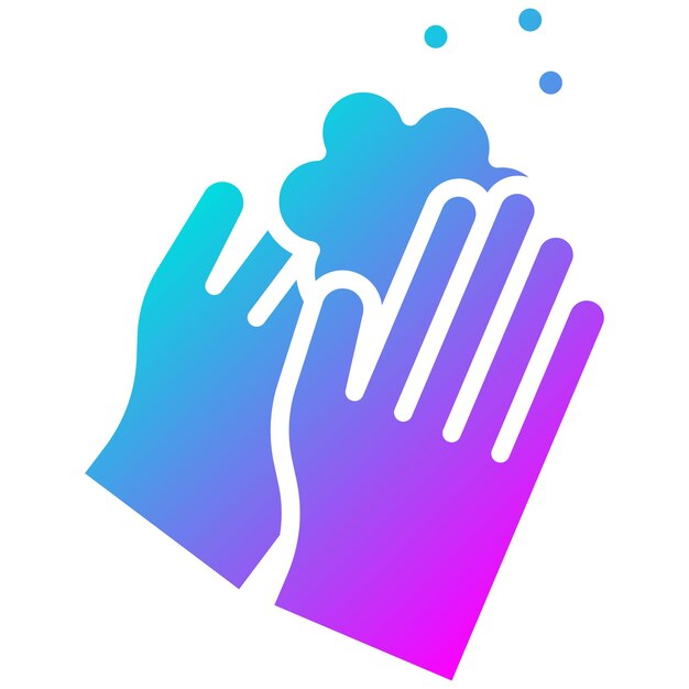 Lavado con estilo de ilustración vectorial manual