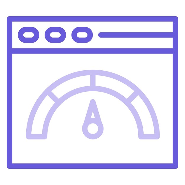 Vector un lavador de platos azul y púrpura con un botón amarillo