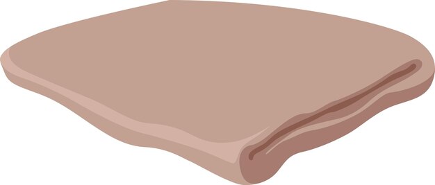 Lavandería con manta doblada