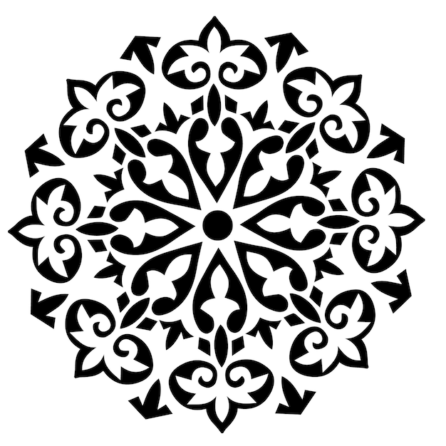 Laxury mandala diseño