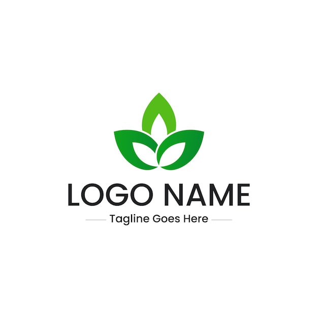 Leaf Logo for a Sustainable Brand