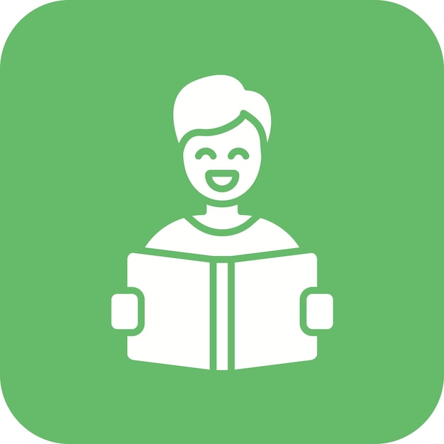 Lectura de la imagen vectorial del icono Se puede utilizar para la comodidad