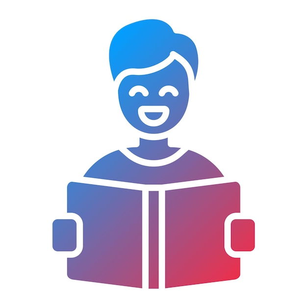 Lectura de la imagen vectorial del icono Se puede utilizar para la comodidad