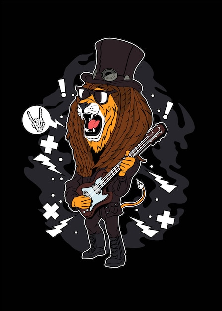 León de rock and roll