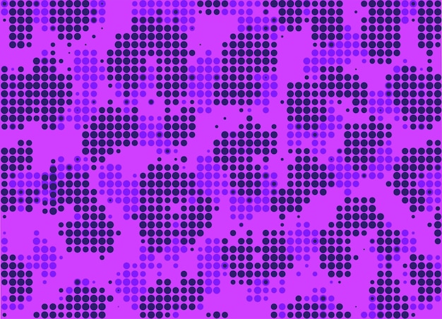 Leopardo Vaporwave Violeta pixel art estilo manchas patrón diseño Punteado Vector Ilustración Fondo Animal Piel Violeta Cian