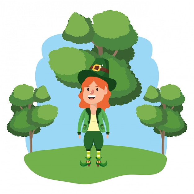 Leprechaun avatar femenino