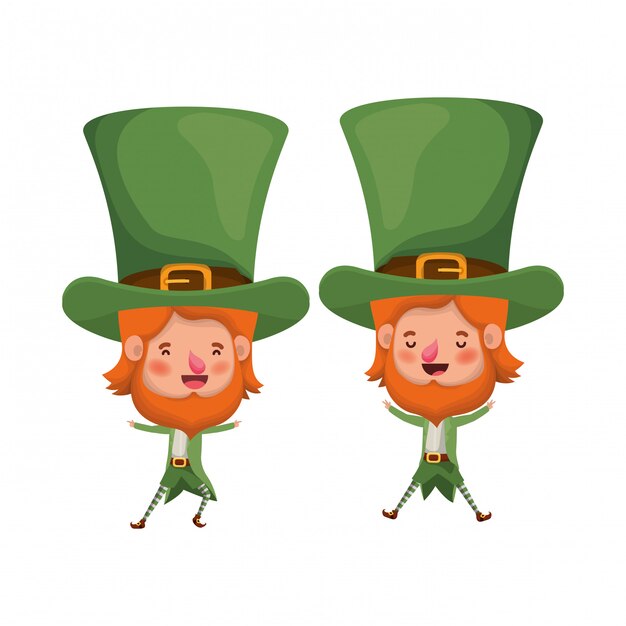 Leprechauns pie personaje de avatar