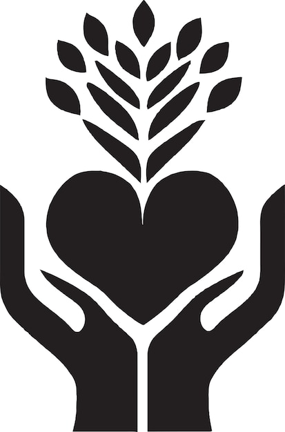 Let039s Crear un diseño de logotipo de vector de plantación de árboles de futuro sostenible
