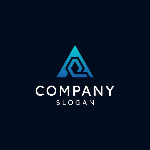 La letra AQ o el logotipo QA
