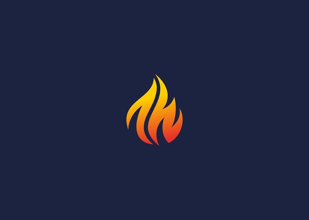 letra aw con fuego logotipo icono diseño modelo de diseño vectorial inspiración